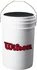Wilson Ball Bucket With Padded Lid A3948 -baseball Sales wilson ball bucket with padded lid a3948 19