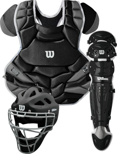 Wilson C1K Protection WTA4603 Adult Baseball Catcher's Gear Set 3 Wilson C1K Protection WTA4603 Adult Baseball Catcher's Gear Set