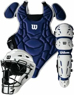 Wilson EZ Gear 2.0 Youth Large/XLarge Catcher's Gear Set WB57202LXL -baseball Sales wilson ez gear 2 youth large xlarge catchers gear set wb57202lxl 23